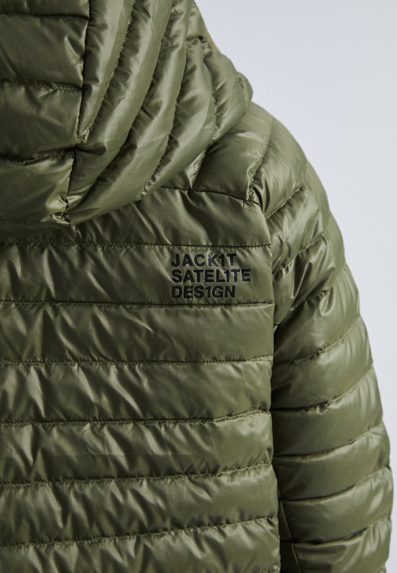 SATEL1TE Hooded Down Jacket