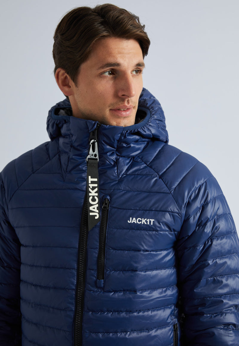 SATEL1TE Hooded Down Jacket