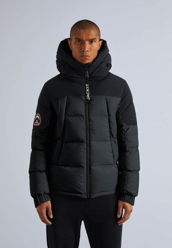 Luna Down Hooded Puffer Jacket