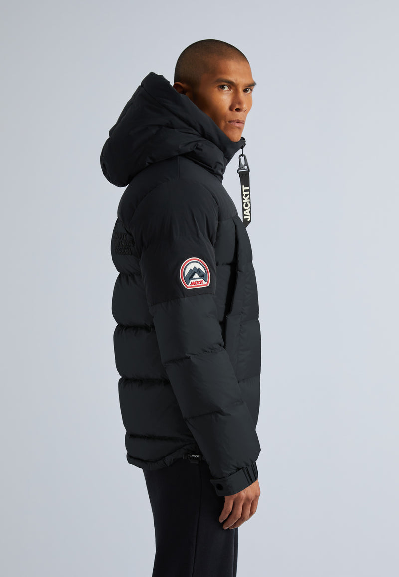 Luna Down Hooded Puffer Jacket