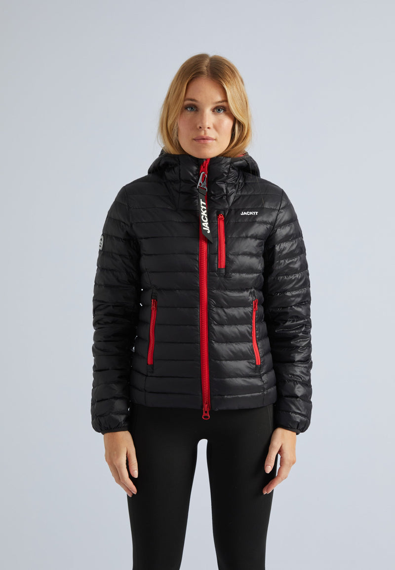 SATEL1TE Hooded Down Jacket