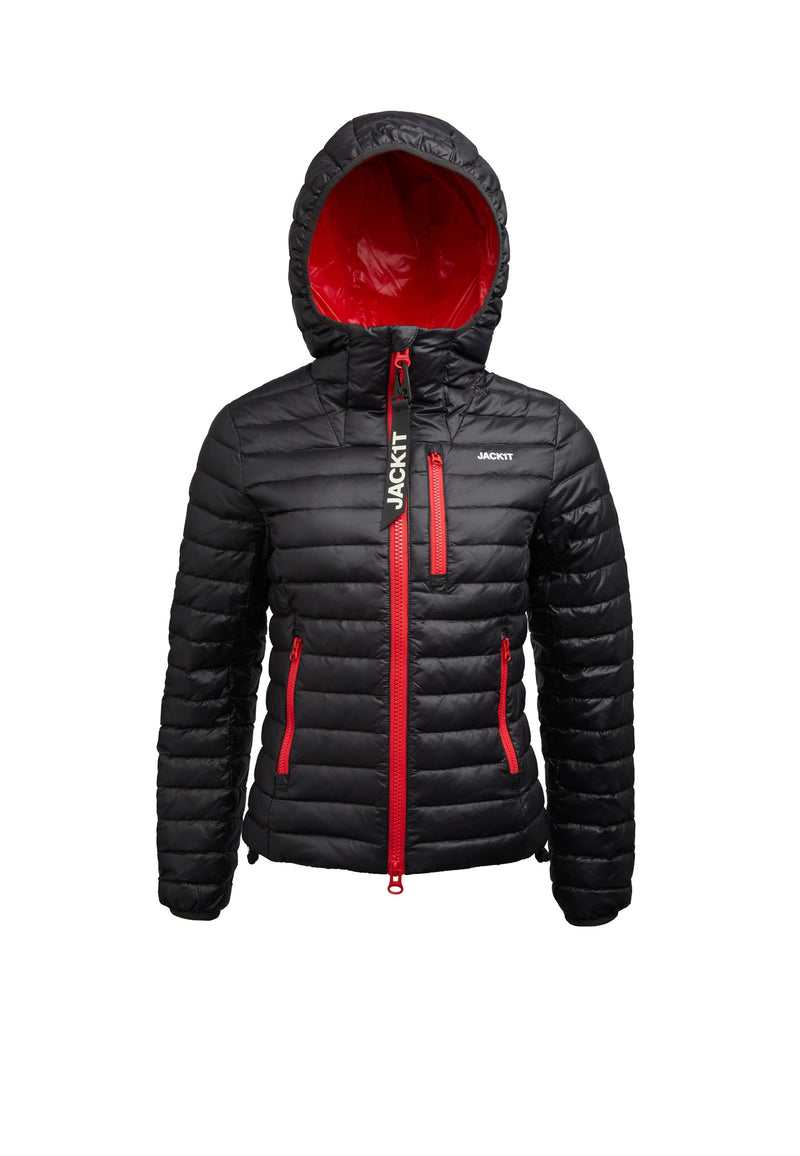 SATEL1TE Hooded Down Jacket