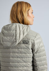 SATEL1TE Hooded Down Jacket