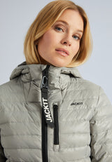 SATEL1TE Hooded Down Jacket