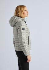 SATEL1TE Hooded Down Jacket