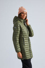 SATEL1TE Longline Down Coat