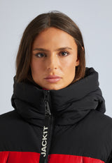 Luna Down Hooded Puffer Jacket