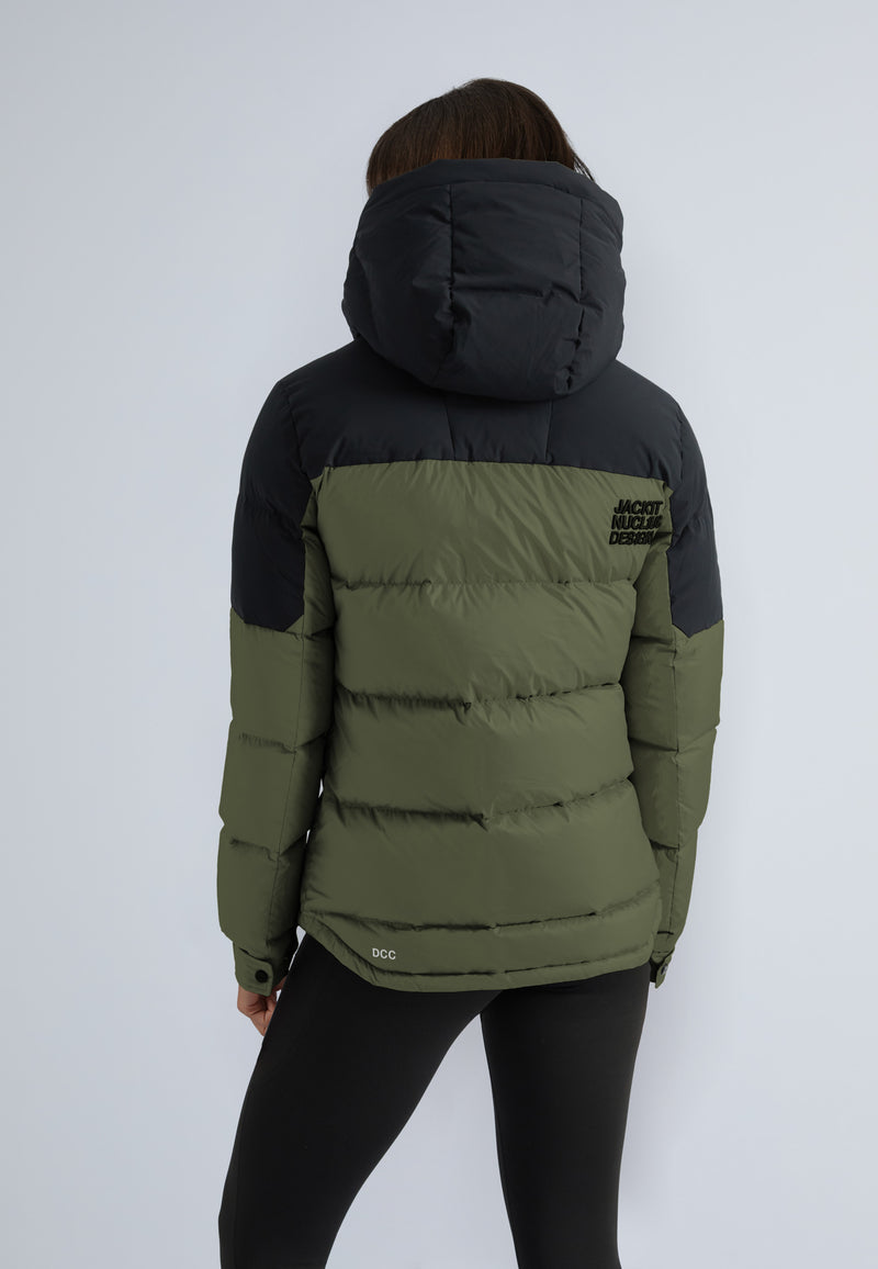 Luna Down Hooded Puffer Jacket