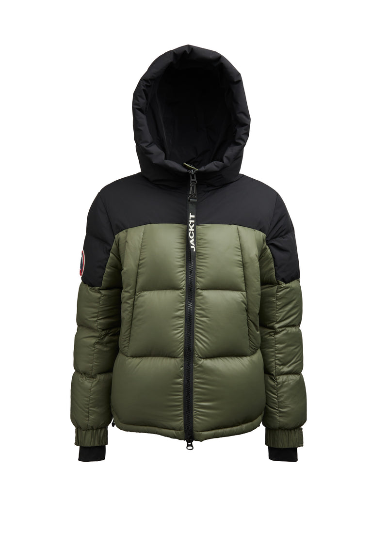 Luna Down Hooded Puffer Jacket