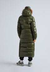 EZ Slick Puffer Hooded Ultra Long Jacket