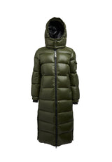 EZ Slick Puffer Hooded Ultra Long Jacket