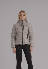 SATEL1TE Hooded Down Jacket