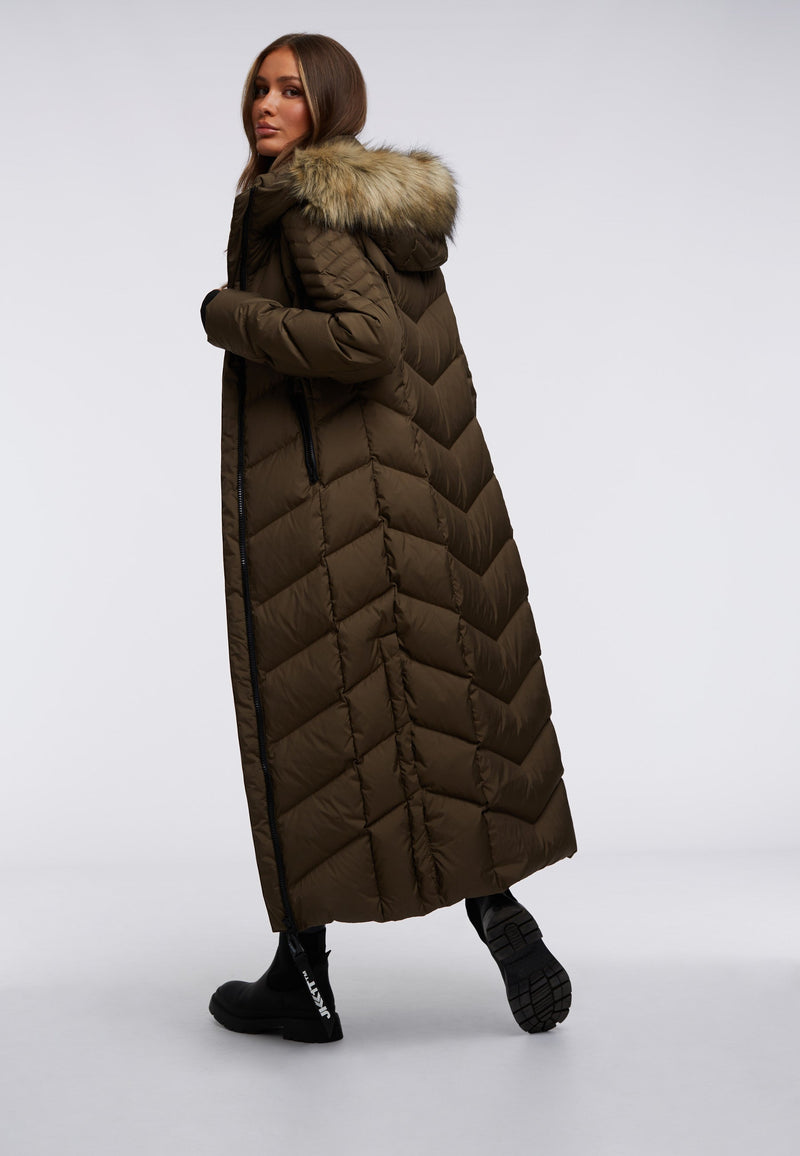 Vector Ultra Long Fur Coat